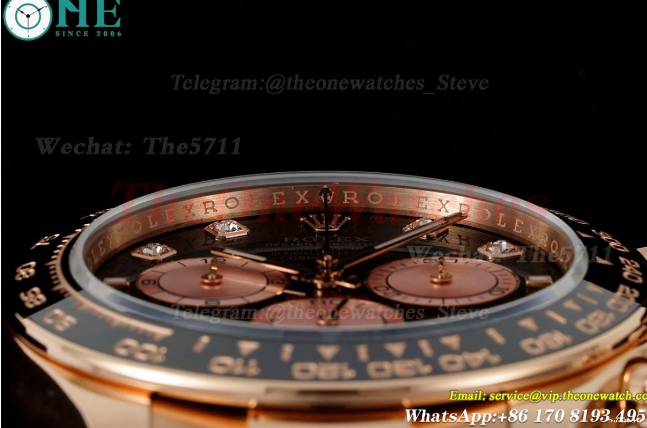 (Gain RG RU Weight) 40mm Daytona 126515 Dia QF Black SH4131 0113